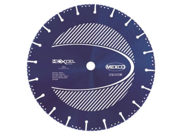 Image of Mexco Mexcel30020 Xcel Grade Metal Cut Diamond Blade 300 X 20mm Mexmexl300