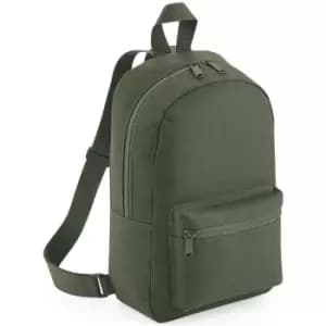 Image of Bagbase Essential Fashion Mini Backpack (One Size) (Olive Green)