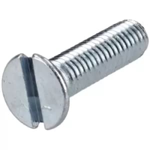 Image of R-TECH 337061 Slotted Countersunk Machine Screws BZP M3 12mm - Pac...
