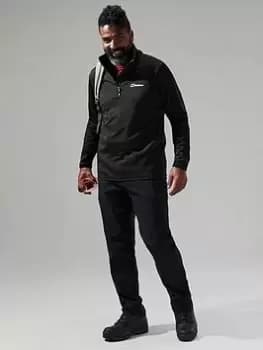 Image of Berghaus Keppla Half Zip Fleece - Black Size M Men