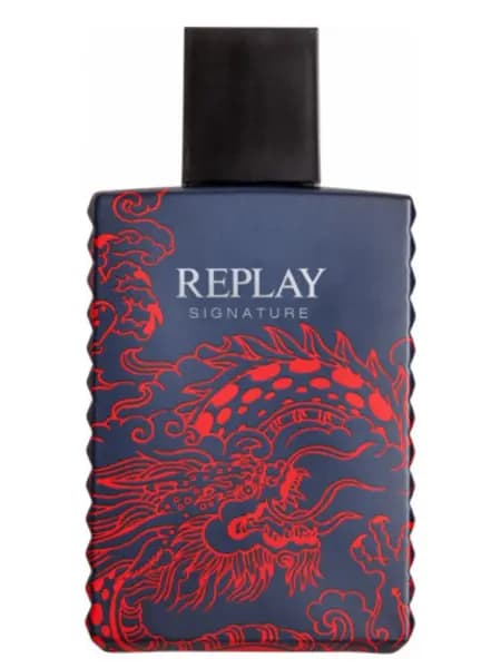 Image of Replay Signature Red Dragon For Man Eau de Toilette For Him 30ml