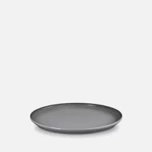 Image of Le Creuset Stoneware Coupe Side Plate - Flint