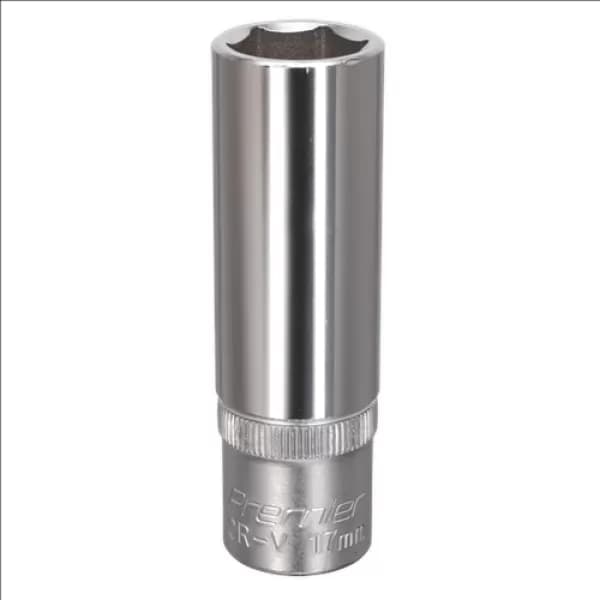 Image of Genuine SEALEY S1217D WallDrive® Socket 17mm Deep 1/2Sq Drive