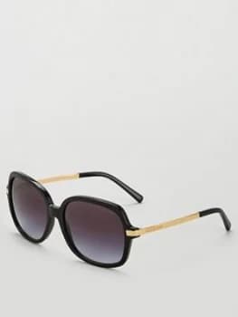 Image of Michael Kors Black Square Sunglasses