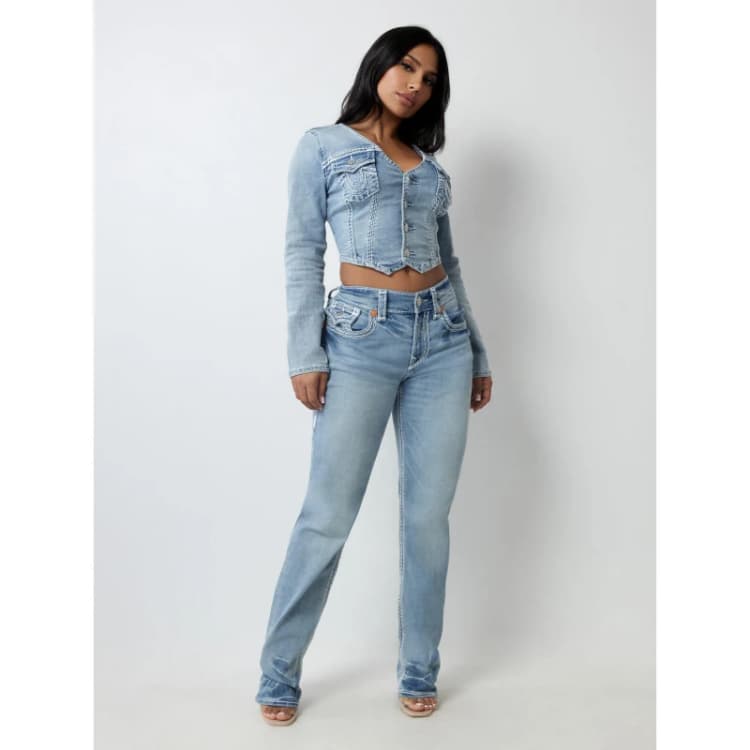 Image of True Religion True Ricki Rlxd S Horizon Henge female 23 L30