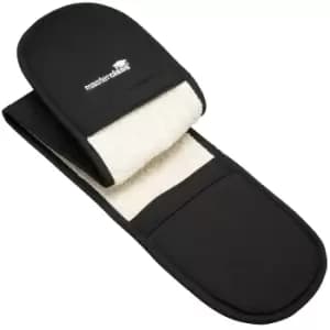Image of MasterClass Deluxe Professional Black Double Oven Glove