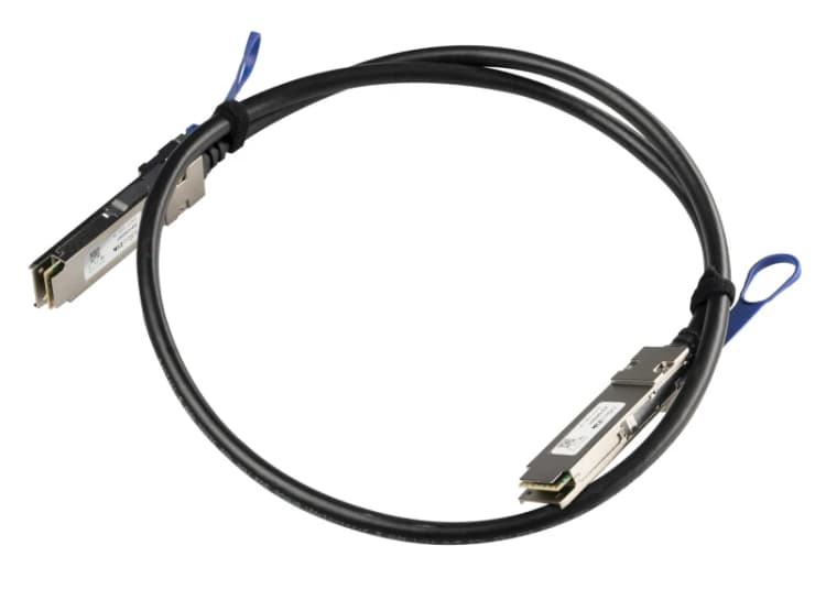 Image of Mikrotik XQ+DA0001 InfiniBand/fibre optic cable 1m QSFP+ to QSFP+ / Q