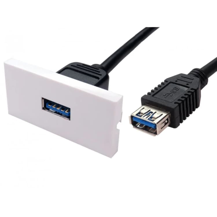 Image of Cables Direct USB3 Euromod USB cable USB 3.2 Gen 1 (3.1 Gen 1) USB A B