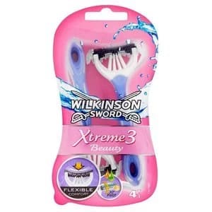 Image of Wilkinson Sword Xtreme 3 Beauty Disposable Razor x4
