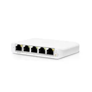 Image of Ubiquiti UniFi Switch Flex Mini (3-pack) Managed Gigabit Ethernet (10/100/1000) Power over Ethernet (PoE) White (USW-FLEX-MINI-3)
