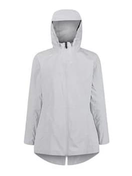 Image of Regatta Pulton II Waterproof Shell Jacket - Light Grey, Light Grey, Size 12, Women