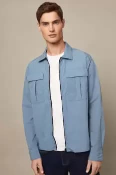 Image of Zip Front Tech Overshirt