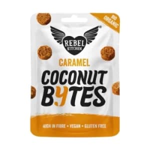 Image of Rebel Kitchen Organic Caramel Bytes 26g (10 minimum)
