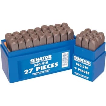 Image of 3.0MM (Set of 27) Letter Punches - Senator