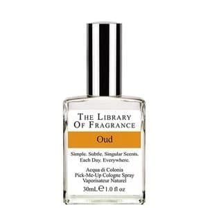 Image of The Library of Fragrance Oud Eau de Cologne Unisex 30ml