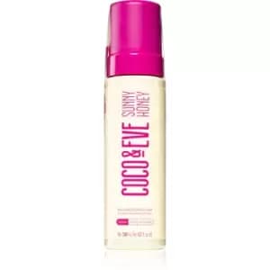Image of Coco & Eve Sunny Honey Bali Bronzing Foam Self Tanning Mousse Medium 200ml