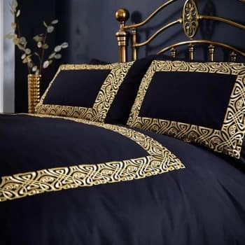 Image of Biba Serena Pillowcases - Black