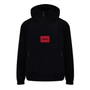Image of Hugo Logo Windbreaker - Black