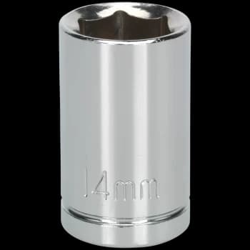 Image of Siegen 1/2" Drive Hexagon WallDrive Socket Metric 1/2" 14mm