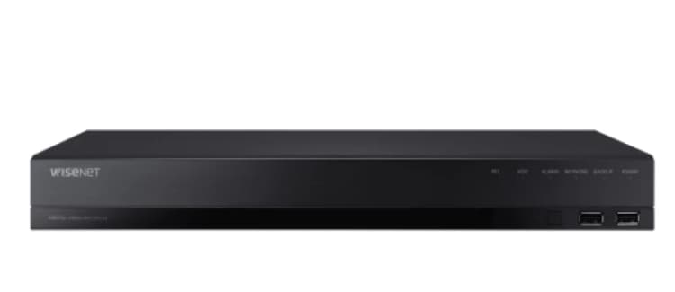 Image of Hanwha HRX-1634 digital video recorder (DVR) Black