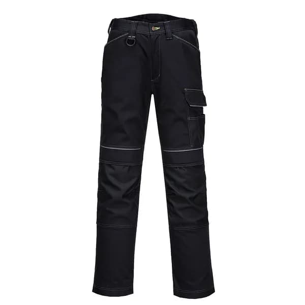 Image of Portwest PW3 Mens Urban Work Trousers T601NBR30 Colour: Navy / Black