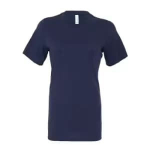 Image of Bella + Canvas Womens/Ladies Relaxed Jersey T-Shirt (XL) (Navy)