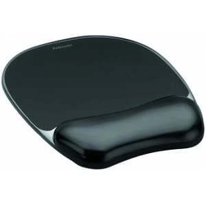 Image of Fellowes Crystal Gel Mouse Pad + Wrest Black 9112101
