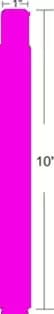 Image of Zebra 10012712-5 printer label Pink Self-adhesive printer label