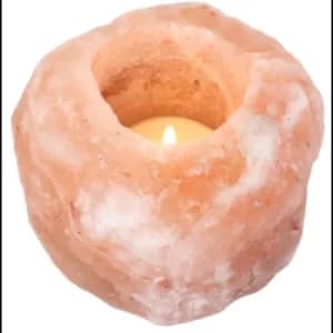 Image of Single Salt Candle Holder