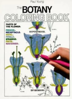 Image of The Botany Coloring Book by Paul Young Paperback