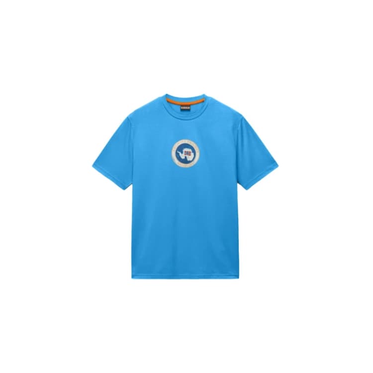 Image of Napapijri T-Shirt Napapijri Phos Bleu Male 3XL