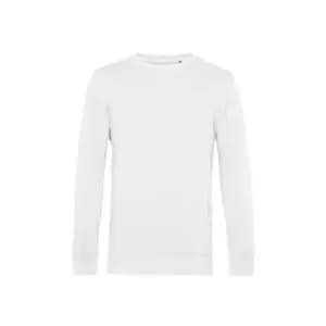Image of B&C Mens Organic Crew Neck Sweat (XS) (White)