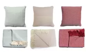 Image of Cushion Covers and Throws, Skye Throw, Natural