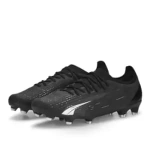 Image of Puma Ultra.1 Firm Ground Football Boots Adults - Black