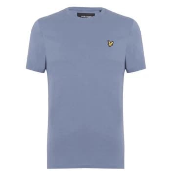 Image of Lyle and Scott Basic Logo T Shirt - BlueW477