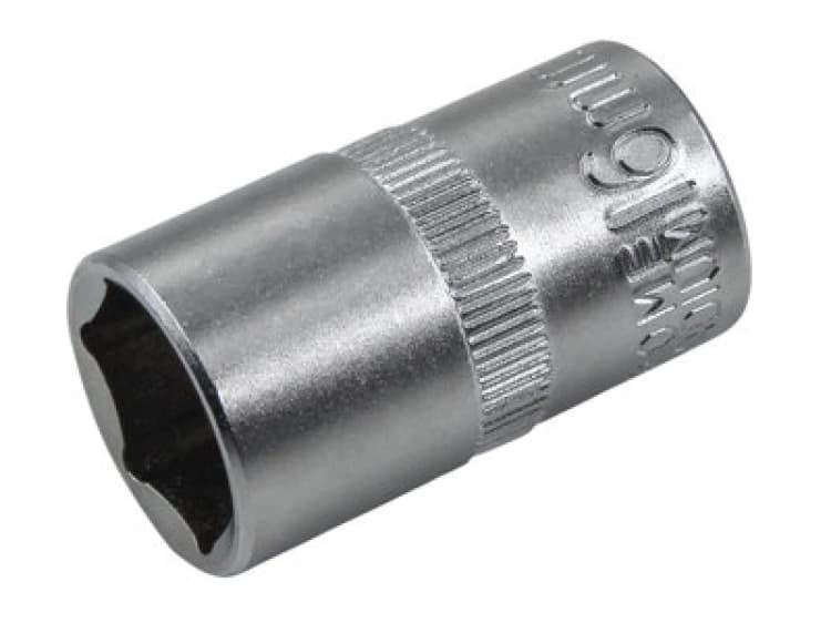 Image of Faithfull Hex Socket 1/2In Drive 16mm Faisoc1216Q