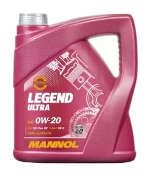 Image of MANNOL Engine oil 0W-20, Capacity: 4l MN7918-4