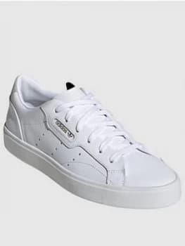 Image of adidas Originals Sleek - White, Size 4, Women