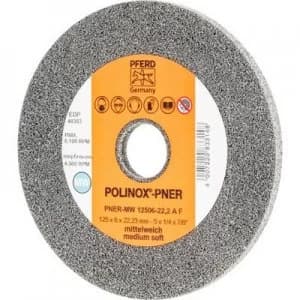 Image of PFERD 44691453 POLINOX-compact grinding wheel PNER-MW 1250 6-22.2 A F 125mm 5 pc(s)