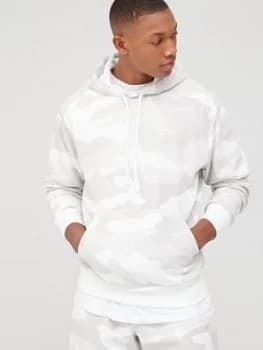 Image of Nike Sportswear Camo Club Hoodie - Stone, Size XL, Men