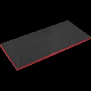 Image of Sealey Red Easy Peel Shadow Foam for Tool Chests and Cabinets 1200mm 550mm 50mm