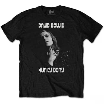 Image of David Bowie - Hunky Dory 1 Unisex Large T-Shirt - Black