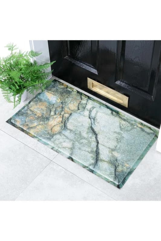 Image of Artsy Mats Slate Doormat (70 x 40cm) Grey unisex