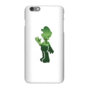 Image of Nintendo Super Mario Luigi Silhouette Phone Case - iPhone 6 Plus - Snap Case - Matte