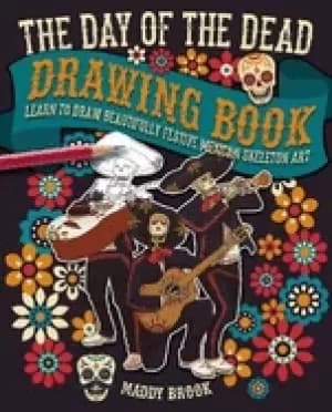 Image of day of the dead drawing book