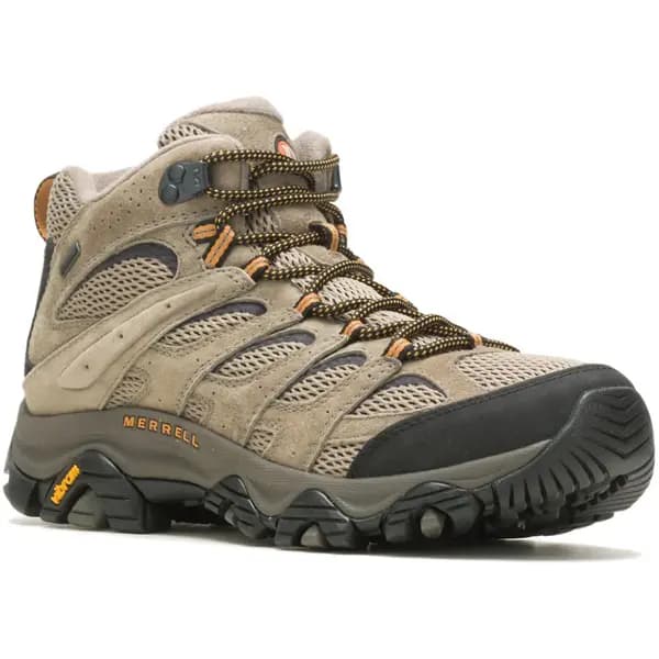 Image of Merrell Mens Moab 3 Mid GTX Waterproof Walking Hiking Boots - UK 12