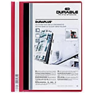 Image of Durable Report File 257903 A4 Red PVC