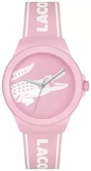 Image of Lacoste Neocroc Ladies Pink Silicone Strap Watch