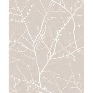 Image of Superfresco Easy Innocence Mushroom Fabric Effect Wallpaper - 10m