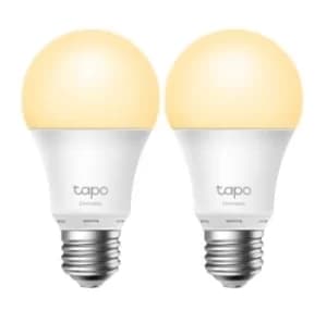 Image of TP Link Tapo Smart WiFi Light Bulb Dimmable L510E (2 Pack)